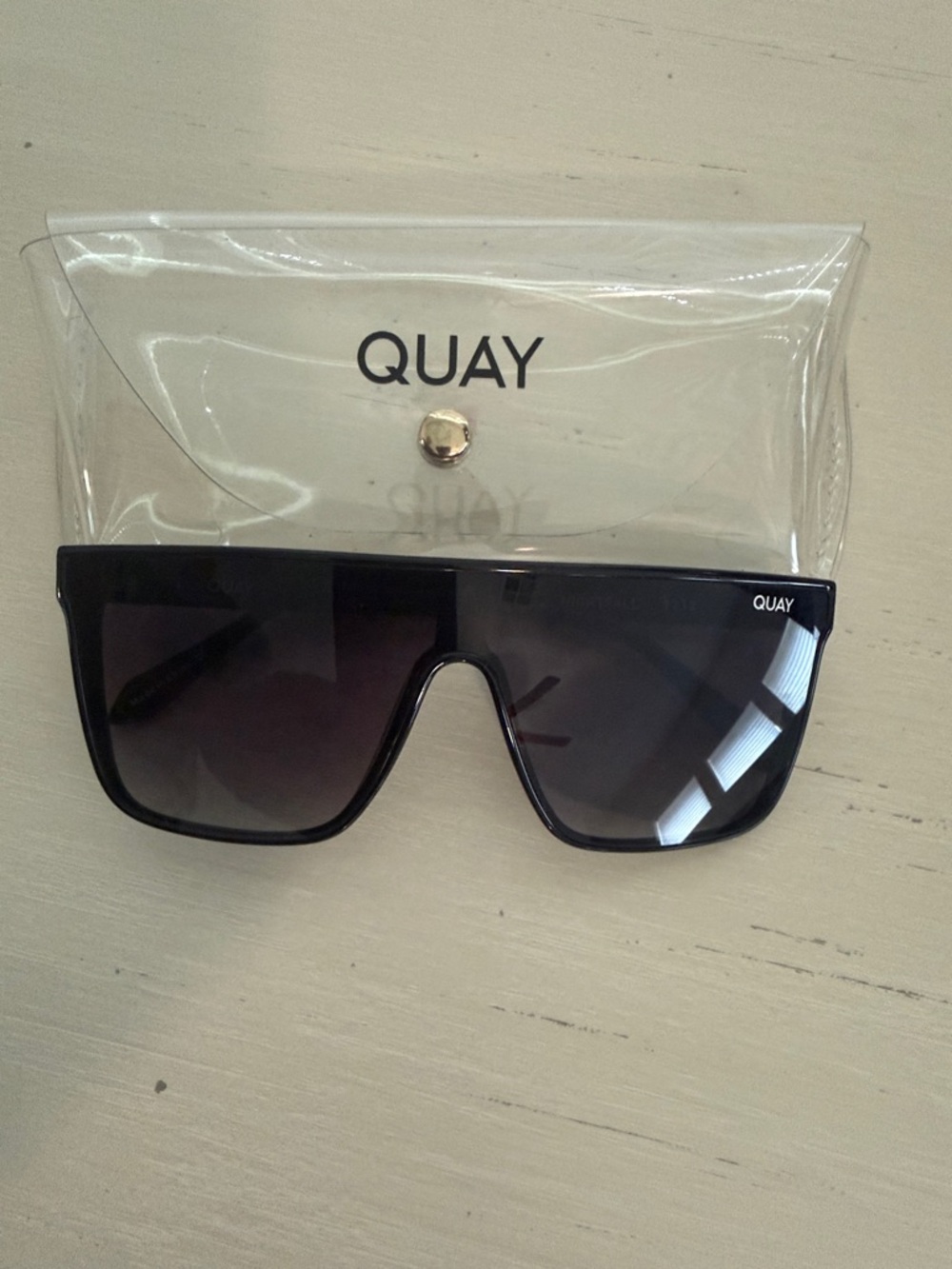 Quay Australia Black Nightfall Sunglasses